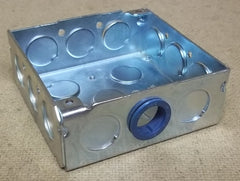 Electrical Box 4in Square 1 1/2in Deep -- New