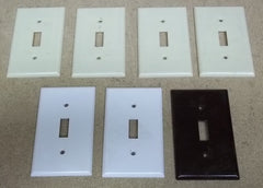 Switch Wall Plates Lot of 7 -- Used
