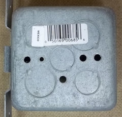 Electrical Boxes 4in Steel Lot of 2 -- Used
