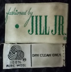 Jill Jr. Wool Coat Blue Size 13 -- Used