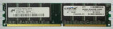 Crucial 512MB PC2100 DDR-266MHz CL2.5 184-Pin DIMM * MT8VDDT6464AG-265CB Plastic * -- Used
