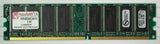 Kingston 512MB PC3200 DDR-400MHz Unbuffered non-ECC CL3 (3-3-3) 184-Pin DIMM * KVR400X64C3A/512 Plastic * -- Used
