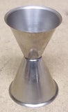 Generic Cocktail Measuring Tool 1oz 1 1/2oz 19-24-77 * Aluminum  -- Used