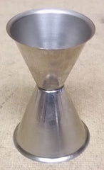 Generic Cocktail Measuring Tool 1oz 1 1/2oz 19-24-77 * Aluminum  -- Used