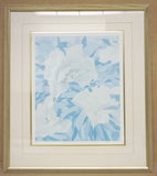 Handmade Flowers Print 20in x 16in  * Paper Glass -- Used