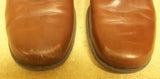 Naturalizer Womens Ankle Boots Leather Female Adult 8M Brown Solid S37 -- Used