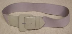 Generic Belt Polyester Female Adult 30in Tan Solid 56-57r -- Used