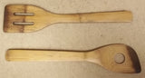 Generic Spatulas 12in Set of 2 04-011uy * Bamboo -- Used