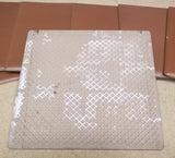 Unknown Maker Red Tiles 8 11/16in x 8 11/16in Lot of 7  * Tile  -- Used