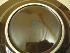 Tabletops Gallery Dinner Plate 10 3/4in Diameter Brown Playa Porcelain -- Used