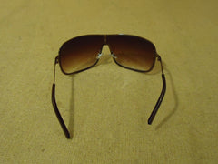 Designer Sunglasses Aviator Female Adult Browns Solid -- Used