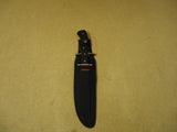 Humvee Hunting Knife Set Black/Stainless Sheaths 9in & 6 1/2in -- New
