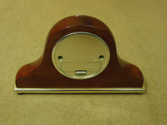 Danbury Fancy Table Clock 8in L x 4 3/4in H x 1 1/2in D Browns/Golds Wood Metal -- Used