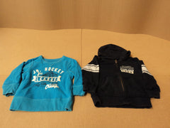 Place Sweatshirt Hoodie Lot Of 2 Male Kids 2-4 3T Blues -- Used