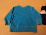 Place Sweatshirt Hoodie Lot Of 2 Male Kids 2-4 3T Blues -- Used