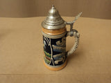 Lerchen Beer Stein 9in H x 4in Diameter Multi-Color Germany Ceramic -- Used