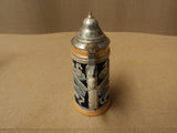 Lerchen Beer Stein 9in H x 4in Diameter Multi-Color Germany Ceramic -- Used