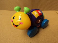 Fisher Price Musical Snail 8in L x 4 1/2in W x 6in H L6362 Plastic -- Used