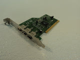 Unbranded/Generic 3 Port Firewire IEEE 1394 PCI Card FW110 -- New
