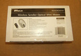 Targus NW05WM PAUM005 Wireless Scroller Optical Mini Mouse -- New