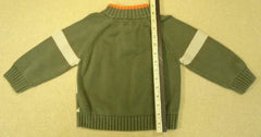 The Childrens Place Camouflage Sweater Boys 24m Toddler Greens -- Used
