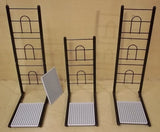 Kellogg's 2040 Stackable Bulk Cereal Dispenser Parts Frames Crumb Trays -- Used