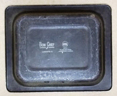 Bon Chef 5209-N Food Pan 1/2 Size Stainless Steel 13in x 11in x 3in -- Used