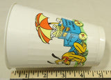 Coca Cola Disneyland Mickey Mouse Cup Plastic 5in H x 3in Diameter -- Used