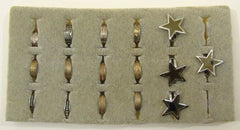 Adjustable Toe Rings Qty 31 Includes Jewelry Display -- New