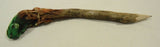 Handmade Carved Iguana Raw 8-in Stick Wood Pencil -- New