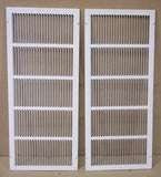 Ventilation Screens 31 1/2in x 13 1/2in Lot of 7 Steel