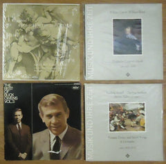 Record Album Qty 4 Buck Owens Sennfl Stoltzer Lawes Byrd Cherubini -- Used