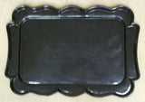 Bon Chef 2097 Queen Anne Platter 22in x 15in Black -- Used