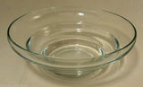 Glass Serving Bowl 10x4in