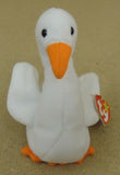 Ty Beanie Baby Gracie Swan Handmade Original Tag -- New