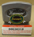 Xstamper Pre Inked Message Stamp "Approved" Blue -- New