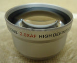 Merkury Optics CL-37T 37mm High Definition 2.0XAF Telephoto Lens -- New