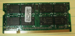 PNY MN1024SD2-667 1GB DDR2 SDRAM PC2-5300 -- Used