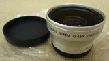 Merkury Optics CL-37WS 37mm High Definition 0.45x Wide Angle Lens -- New