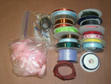 Designer Ribbon Partial Rolls Lot of 20 Multicolor -- New