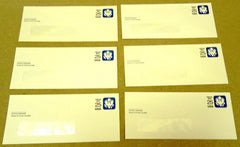 USPS Scott UO77 25c Window Envelope Official Business Lot of 12 Blue -- New