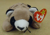 Ty Beanie Baby Ringo Racoon Handmade Original Tag -- New