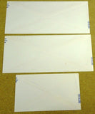 USPS Scott U606 20c Envelope Small Business Lot of 3 White Red Blue -- New