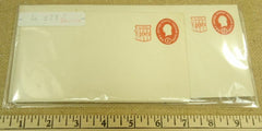 USPS Scott U538 2c Envelope 2c Surcharge Washington Lot of 5 Red -- New