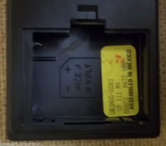 Magnavox VCR Remote Control Black/Silver -- Used