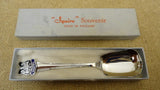 Squire Souvenir & FW Francis LTD Collectable Miniature Spoons Set of 2 -- New