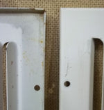 Ventilation Screens 31 1/2in x 13 1/2in Lot of 7 Steel