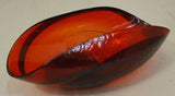 Red Glass Art 17in x 9in x 6in