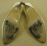Coloriffics Womens High Heel Shoes Size 7M Glitter Gold -- Used