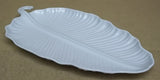 G.E.T. Commercial Grade LE-2514 Leaf Platter 25in x 14in Melamine White -- Used